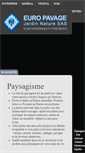 Mobile Screenshot of euro-pavage.fr